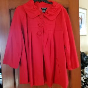 Trapeze lined jacket